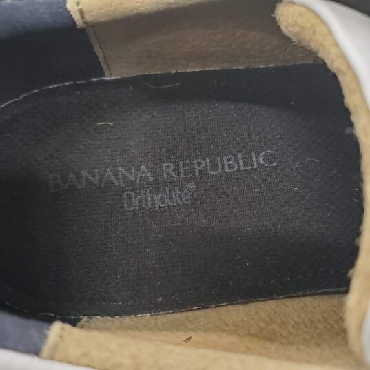 Banana Republic Men's Niklas White Leather Ortholite Sneakers Size 10 image number 7