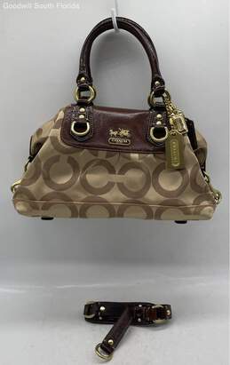 Coach Womens Brown And Gold Bag H0868-12947