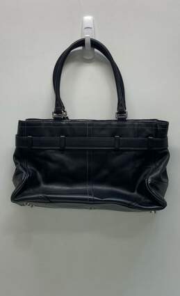 Coach Leather Shoulder Bag Black alternative image