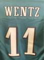 Nike Mens Midnight Green NFL Philadelphia Eagles #11 Carson Wentz Jersey Size M image number 4