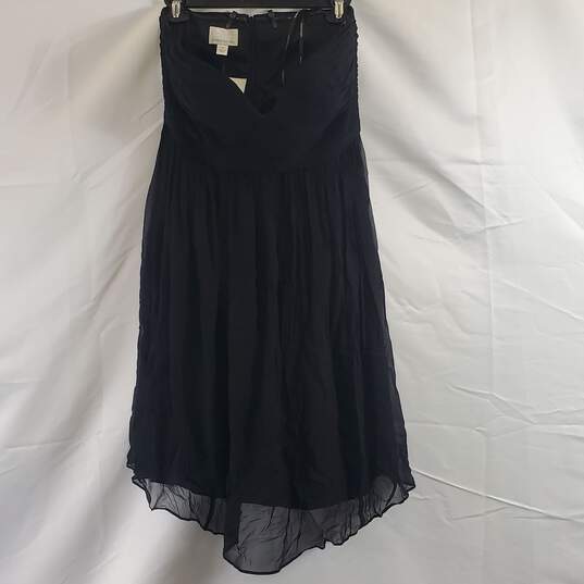 Donna Morgan Black Strapless Dress Sz 10 NWT image number 1