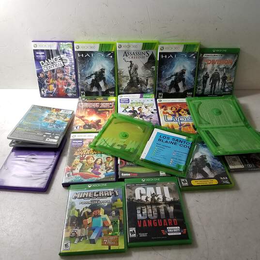 Xbox One Used Games Lot 3 minecraft and