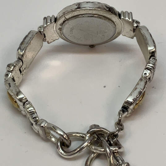 Designer Brighton Nantucket Two-Tone Dial Chain Strap Analog Wristwatch image number 4