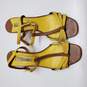 Boden Yellow Strappy Heeled Sandals Size 6.5 image number 2