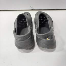 Crocs Men's Gray Sandals Size 10, Women's Size 12 alternative image