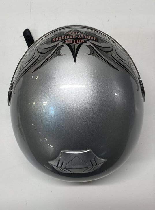 Harley Davidson Motorcycle Helmet Gray Helmet image number 6