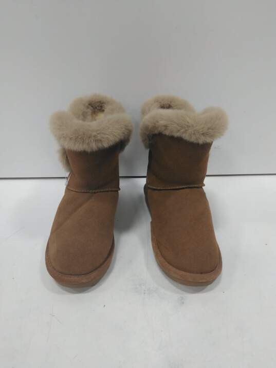 Women's Brown Bearpaws Boots Size 5 image number 1