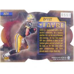 RARE 1998 HOF Brett Favre Pro-Line DC III Xtra Effort Die Cut /1000 Green Bay Packers alternative image