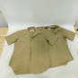 2 US Military DSCP Men's Button-Up Short Sleeve Shirts Size 16 image number 1