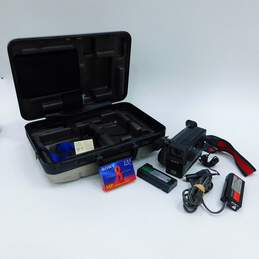 Sony CCD-M8u Video Camera Cassette Recorder w/ Case & Sealed Cassette