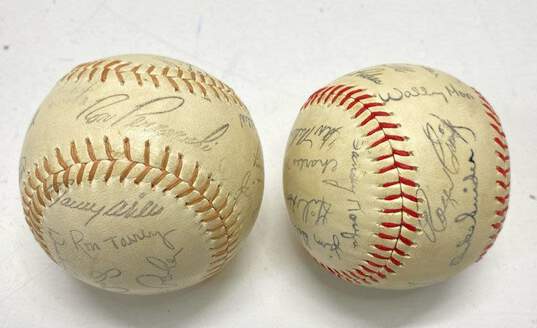 Lot of Assorted Souvenir Baseballs image number 5