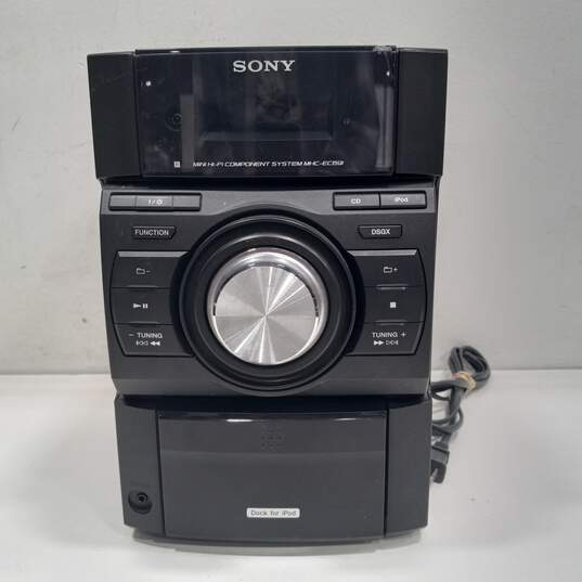Sony Model No. HCD-EC69i Radio CD Player image number 2