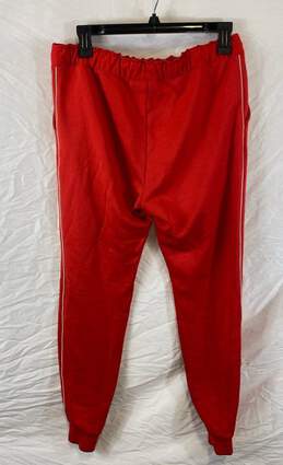 Scotch & Soda Womens Red Elastic Waist Drawstring Tapered Leg Jogger Pants Sz S alternative image