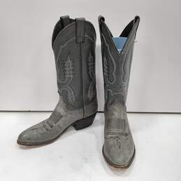 Abilene Men's Grey Western Boots  Size 7C