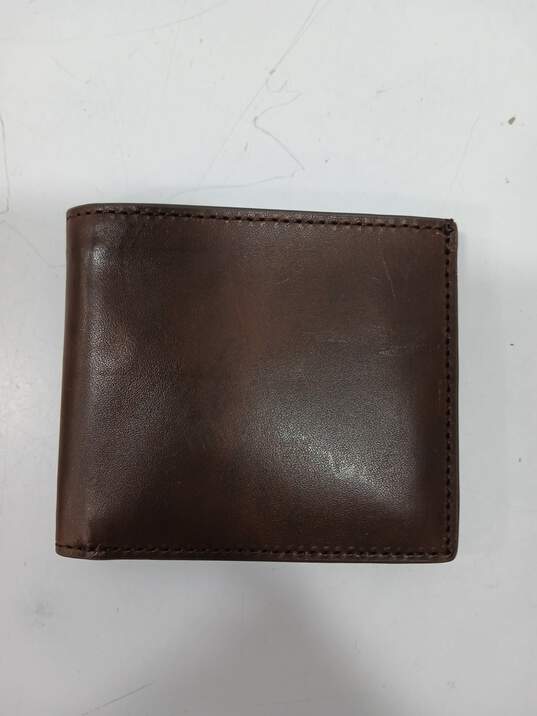 Bundle of 3 Brown Leather Wallets (One IOB) image number 7