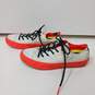 Converse Lunarlon Chuck ll Women's White and Orange Sneakers Size 6 image number 2