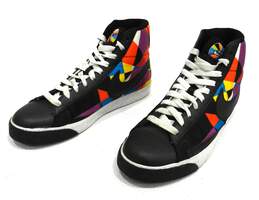 Nike Blazer High Multi Color Geometric Women's Shoes Size 9 alternative image