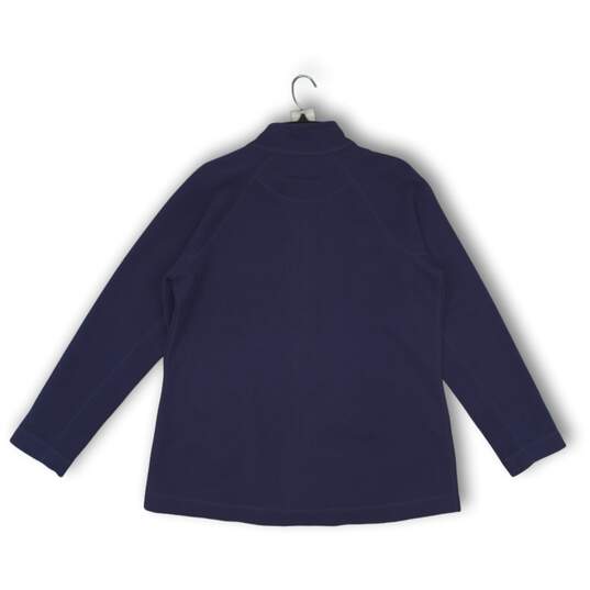 NWT Tommy Bahama Womens Full Zip Sweatshirt Sweater Aruba Navy Blue Size XL image number 2