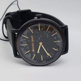 Original Grain 40mm WR 5ATM Ebony Wood Dial The Minimalist Watch alternative image