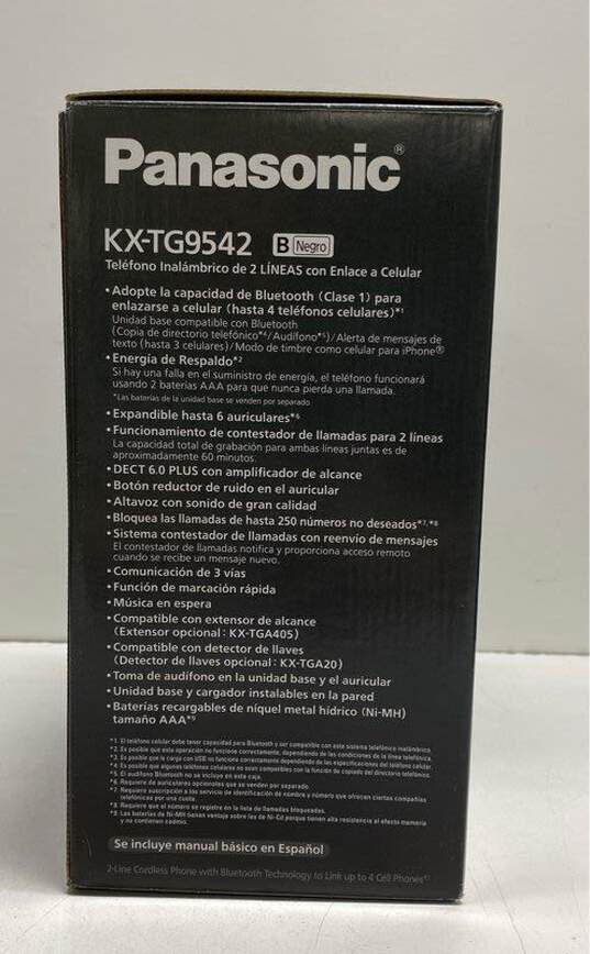 Panasonic Panasonic KX-TGA9542 2-Line Cordless Phone with Link-to-Cell image number 3