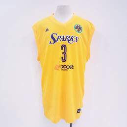 Women's Los Angeles Sparks Candace Parker Nike Yellow Swingman Jersey