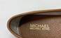 Michael Kors Brown Leather Flats Loafers Shoes Size 8.5 M image number 7