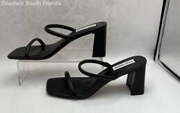 Steve Madden Womens Black Low Heel Shoes Size 8.5M