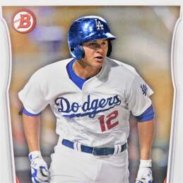 2014 Corey Seager Bowman Top Prospects Pre-Rookie Card LA Dodgers alternative image