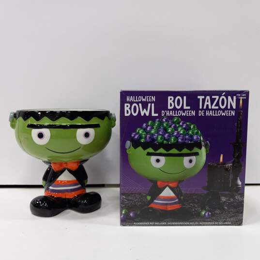 Halloween Frankenstein Candy Bowl In Box image number 1