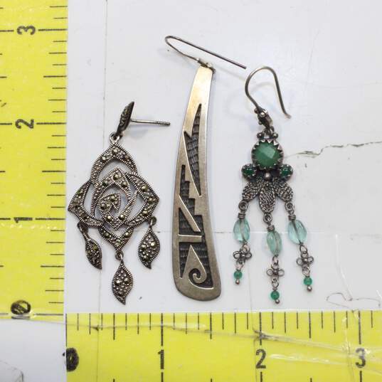 Bundle of 3 Sterling Silver Earrings image number 6
