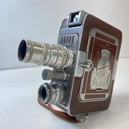 Vintage Ampro Eight Model Three Fifty 8mm Movie Camera