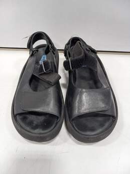 Wolky Women's Black Leather Sandals Size 37