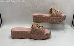Michael Kors Womens Pink Shoes Size 5.5M alternative image