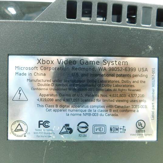 Microsoft Xbox Original Console For Parts Or Repair image number 3