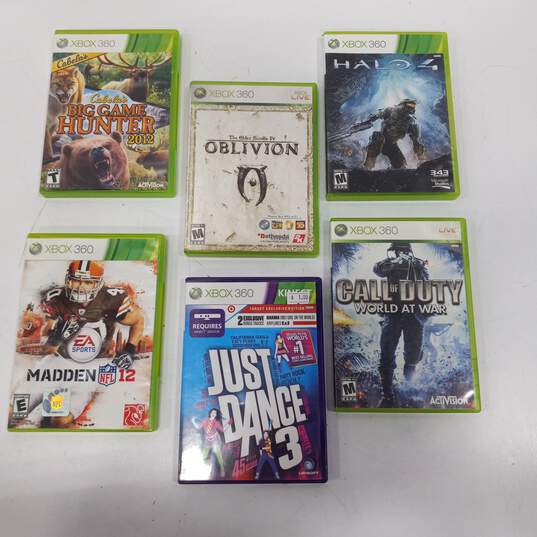 Lot of 6 Xbox 360 Games image number 1