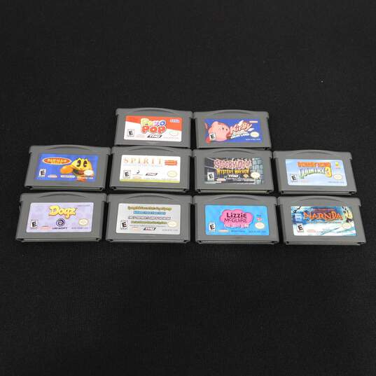 10ct Nintendo Game Boy Advance Game Lot image number 1