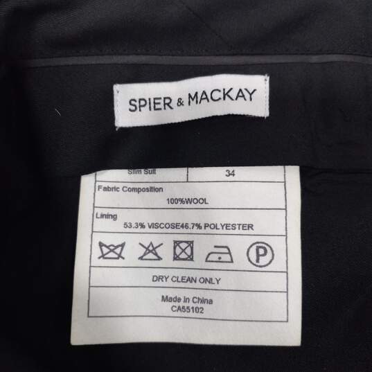 Spier & Mackay Men's Medium Gray Slim Dress Pants Size 34 with Tag image number 3
