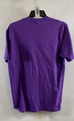 OVO October's Very Own Mens Purple Owl Graphic Short Sleeve T-Shirt Size XS alternative image