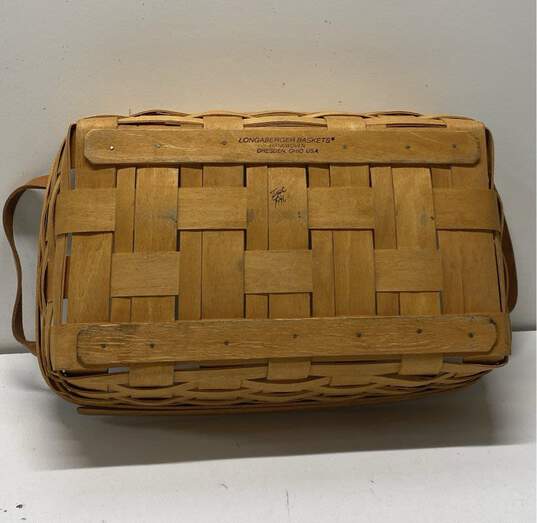 Longaberger Vintage Long Medium Basket image number 5