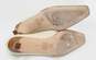 Talbots Tan Embroidered Short Heels Sz 9M image number 6