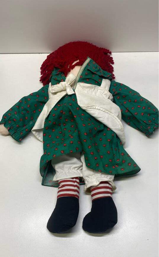 Snowden Raggedy Ann And Andy 1998 Christmas Jumbo Dolls 24 Inch Lot Of 2 image number 4