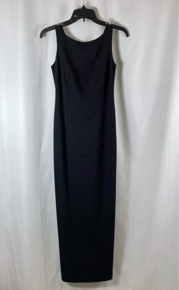 Laundry By Shelli Segal Womens Black Sleeveless Bow Formal Sheath Dress Size 2