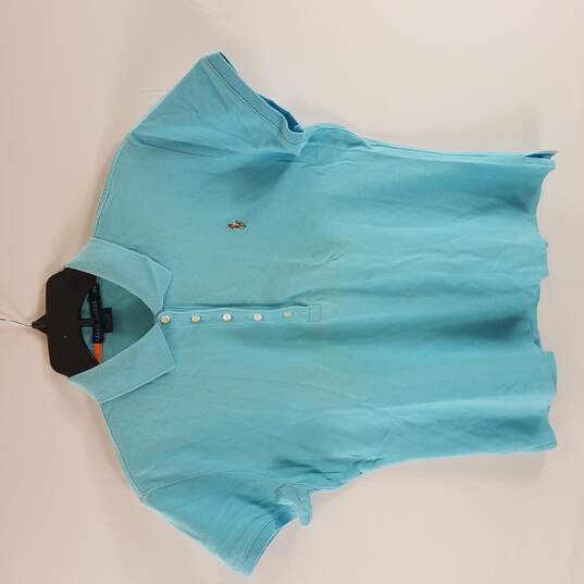 Buy the Ralph Lauren Men Shirt Blue 3XL | GoodwillFinds