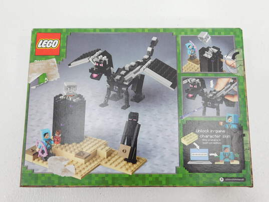 NEW LEGO Minecraft 21151 The End Battle Ender Dragon Factory Sealed Damaged  Box