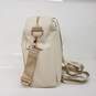 Kiki Lu Faux Leather Diaper Bag Convertible Messenger Backpack image number 3