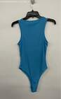 MEROKEETY Blue Sleeveless Bodysuit NWT - Size S image number 3