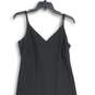 Jones Wear Womens Black V-Neck Sleeveless Knee Length Pullover Maxi Dress Sz 10 image number 3