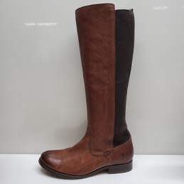 Frye Melissa 4015 Brown Leather Riding Boots US Women’s 7B alternative image