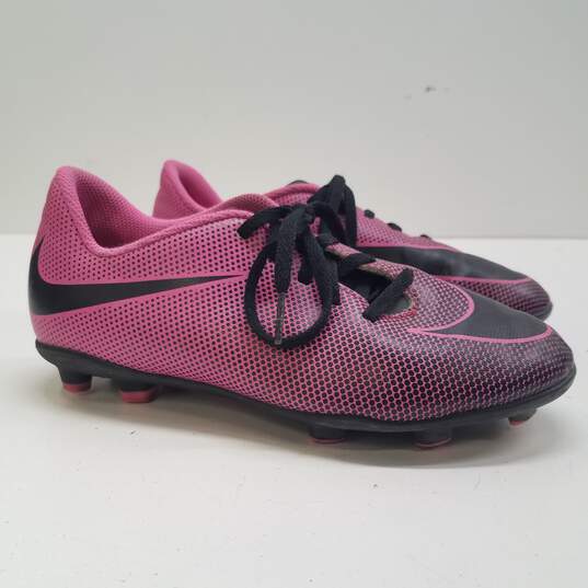 Nike Bravata 2 FG 'Pink Blast Black' Soccer Cleats Girls Size 4Y image number 3