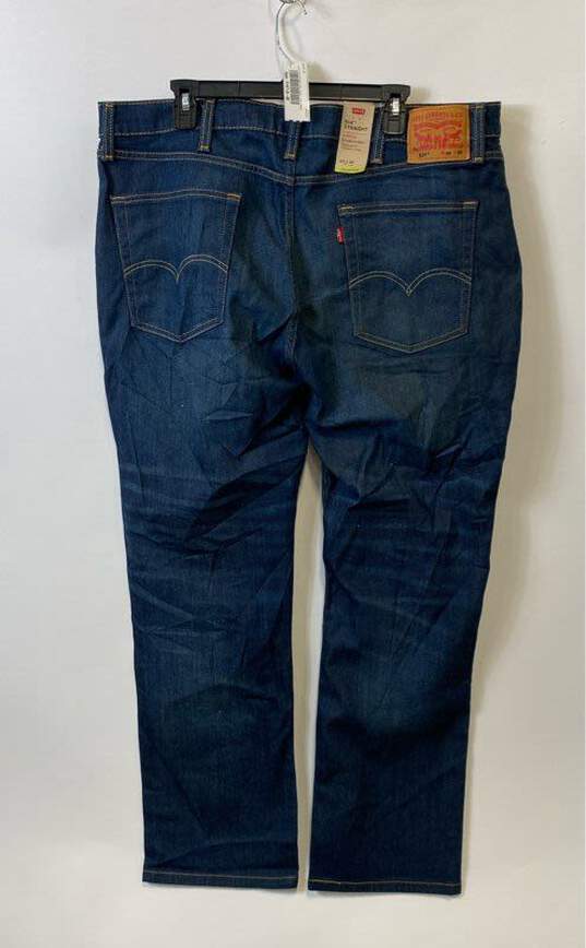 Levi's 514 Straight Blue Jeans - Size 40x30 image number 4